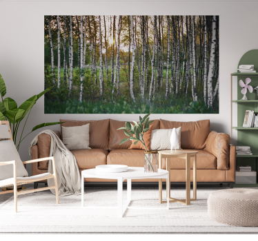 Mural de parede da floresta - TenStickers