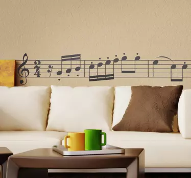 Mural de parede primeira sinfonia de Beethoven - TenStickers