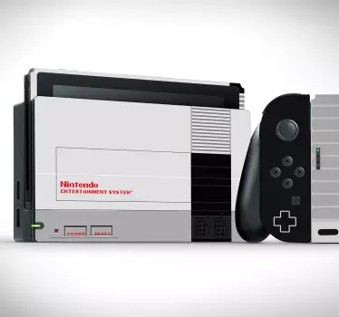 Nes retro nintendo vinil autocolante decorativo da pele - TenStickers