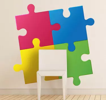 Peças de quebra-cabeça vinis decorativos - TenStickers