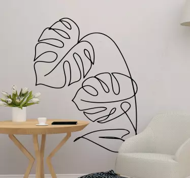 Plantas Vinil Monstros abstratos - TenStickers