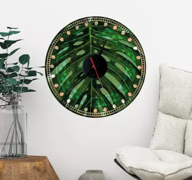 Relógio decorativo da selva - TenStickers