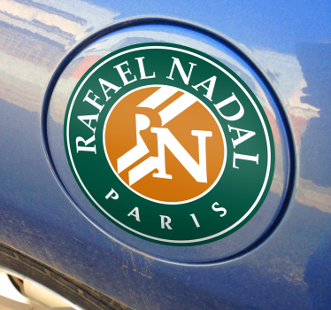 Sticker decorativo Rafael Nadal Roland Garros - TenStickers