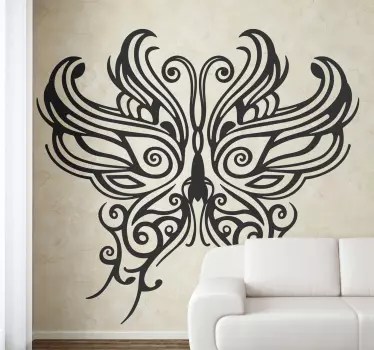 Tribal mask vinil autocolante decorativo - TenStickers