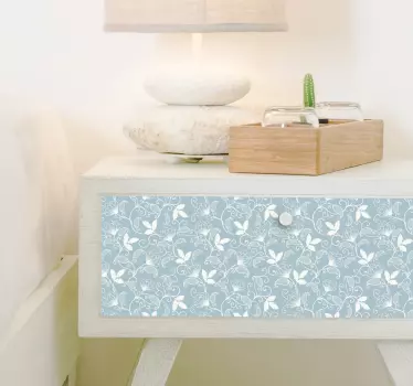 Vinil adesivo para móveis vintage - TenStickers