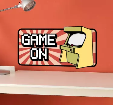 Vinil arcade game on - TenStickers