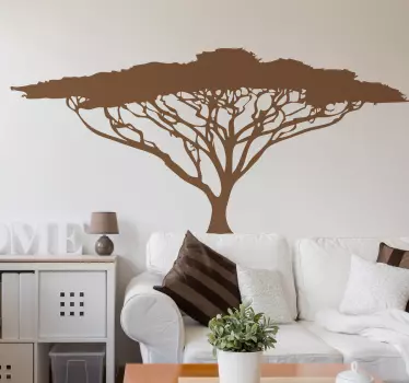 Vinil autocolante arvore de africa - TenStickers