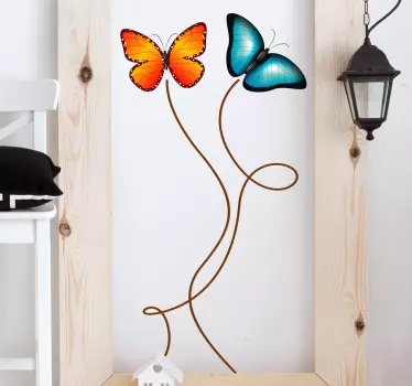 Vinil autocolante decorativo borboletas - TenStickers