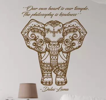 Vinil autocolante decorativo Dalai Lama - TenStickers
