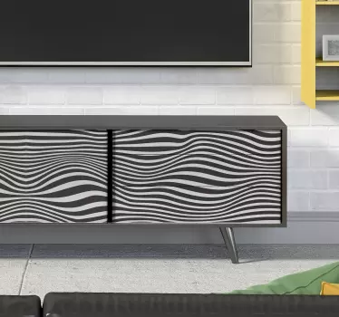 Vinil autocolante decorativo para móveis efeito de relevo - TenStickers
