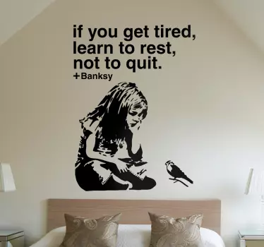 Vinil autocolante learn rest - TenStickers