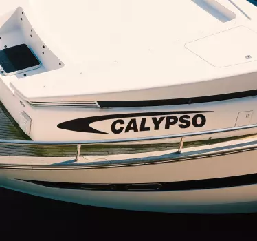 Autocolantes marítimos barco esportivo - TenStickers