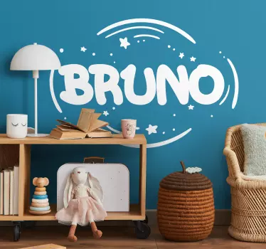 Autocolante personalizável nome em Negrito - TenStickers