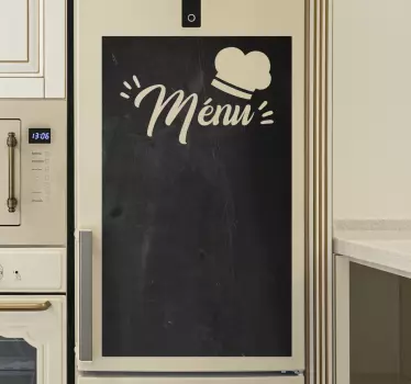 Vinil autocolante decorativo quadro-negro Menu - TenStickers