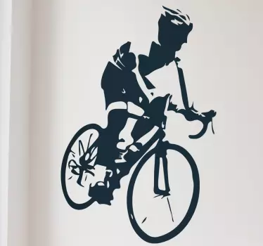 Vinil bicicleta de ciclismo - TenStickers