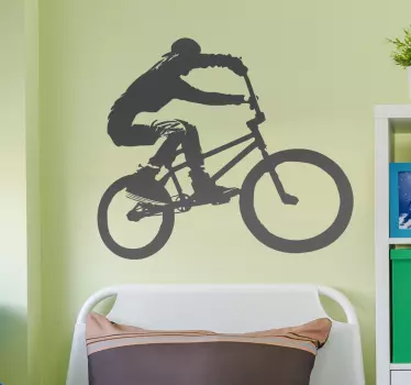 Vinil bicicleta freestyle - TenStickers