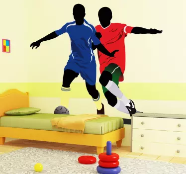 Vinil de futebol Jogadores de futebol - TenStickers