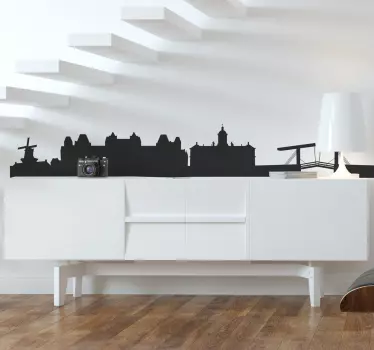 Vinil decorativo Amsterdão, Países Baixos - TenStickers