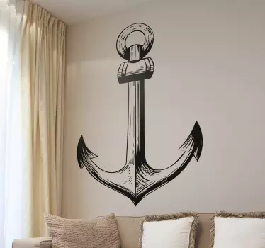 Vinil decorativo âncora - TenStickers