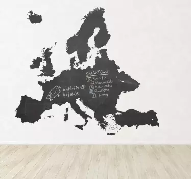 Vinil decorativo ardósia Europa - TenStickers