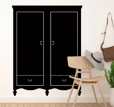 Vinil decorativo armário clássico - TenStickers