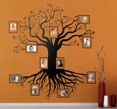 Vinil decorativo árvore genealógica - TenStickers