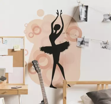 Vinil decorativo bailarina ballet - TenStickers
