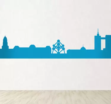 Vinil decorativo Bruxelas, Bélgica - TenStickers