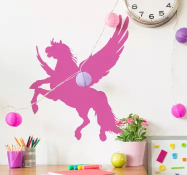 Vinil Decorativo Cavalo-Alados - TenStickers