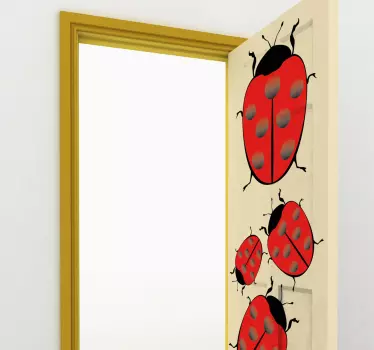 Vinil decorativo conjunto joaninhas - TenStickers