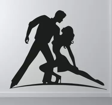 Vinil decorativo danças de salão - TenStickers