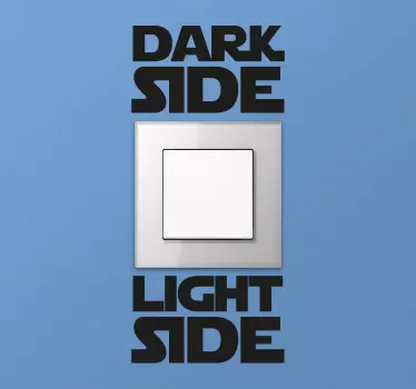 Vinil Decorativo Dark and Light - TenStickers