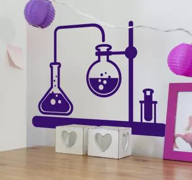 Vinil decorativo de ciência química - TenStickers