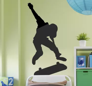 Vinil decorativo de desportos radicais truque de skate - TenStickers