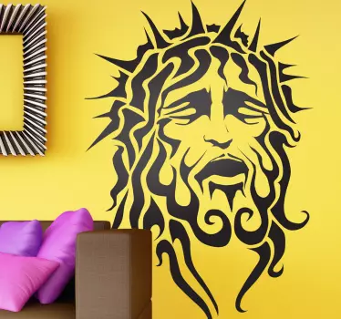 Vinil decorativo de religião Jesus Cristo - TenStickers