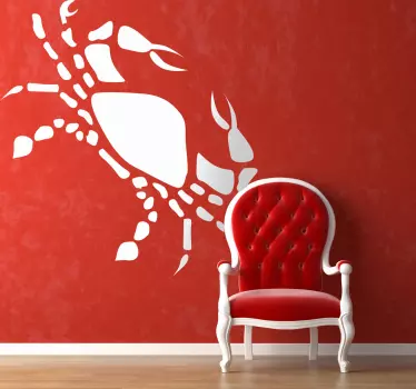 Vinil decorativo do signo Carangueijo - TenStickers