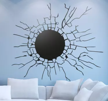Vinil decorativo efeito parede aguarela - TenStickers