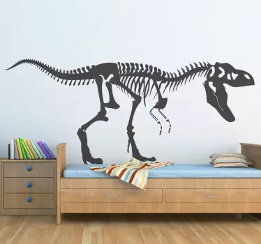 Vinil decorativo esqueleto T-Rex - TenStickers