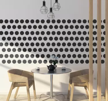 Vinil decorativo forma octogonal - TenStickers