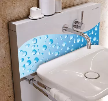 Vinil decorativo gotas de água - TenStickers