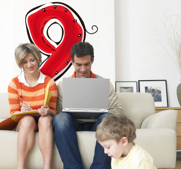 Vinil decorativo ilustração número 9 - TenStickers