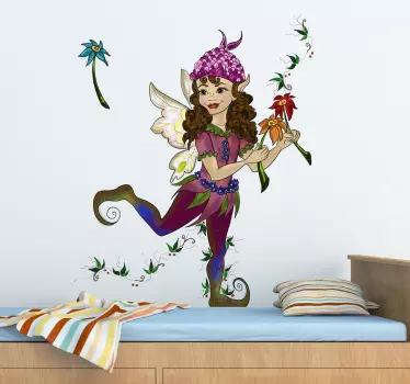 Vinil decorativo infantil duende - TenStickers
