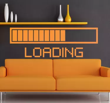 Vinil decorativo loading - TenStickers