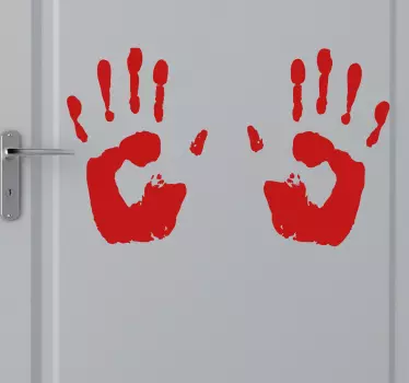 Vinil decorativo mãos pintadas - TenStickers