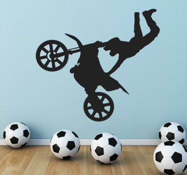 Vinil decorativo Motocross Superman - TenStickers