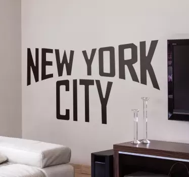 Vinil decorativo New York - TenStickers