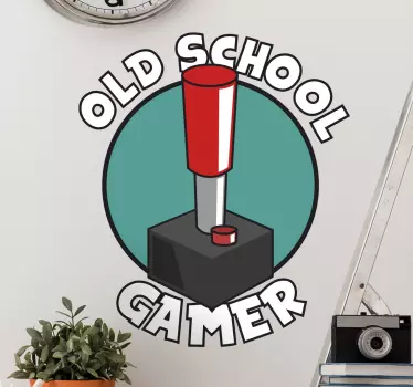 Vinil decorativo old school - TenStickers