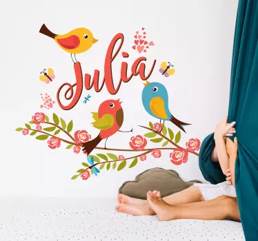 Vinil decorativo personalizado da Primavera - TenStickers