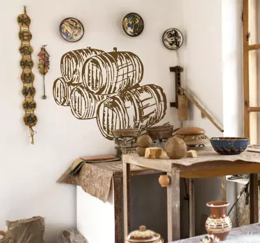 Vinil Decorativo Pipo Madeira - TenStickers