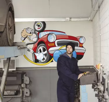 Vinil decorativo pressão de ar carros - TenStickers